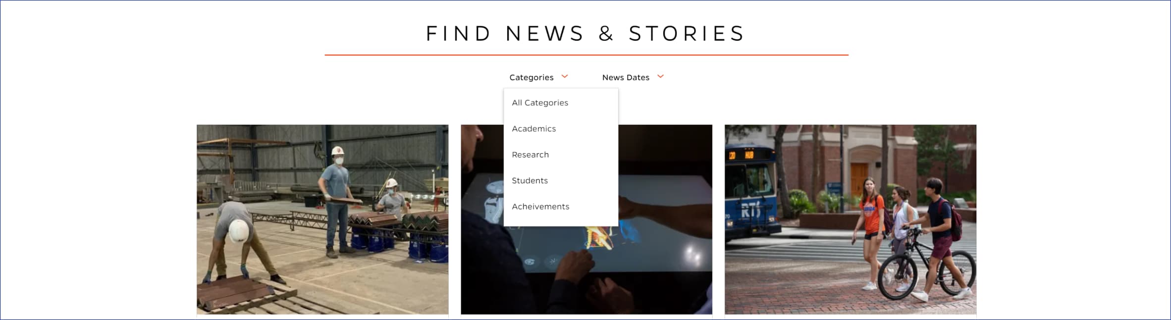 image of stories filter